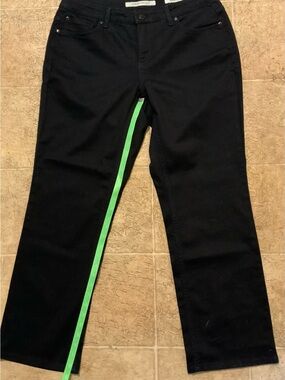 Jones New York Gramercy Curvy Indigo Jeans 14 W